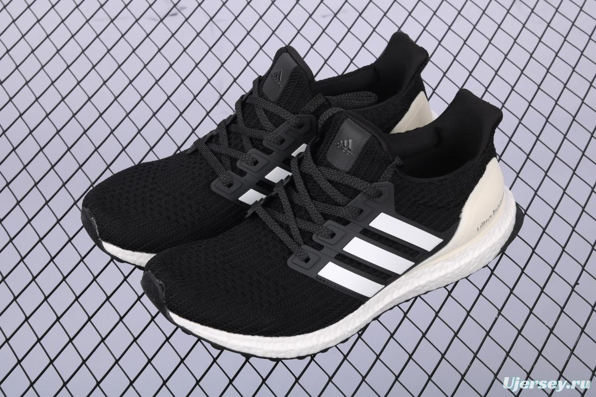 Adidas Ultra Boost 4.0AQ0062 fourth generation knitted striped black and white brown UB