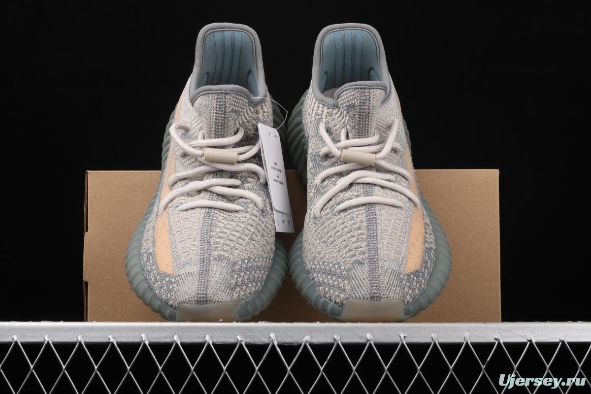 Adidas Yeezy Boost 350 V2 Israfil FZ5421 Darth Coconut 350 second Generation Silver Blue Angel Color BASF Popcorn