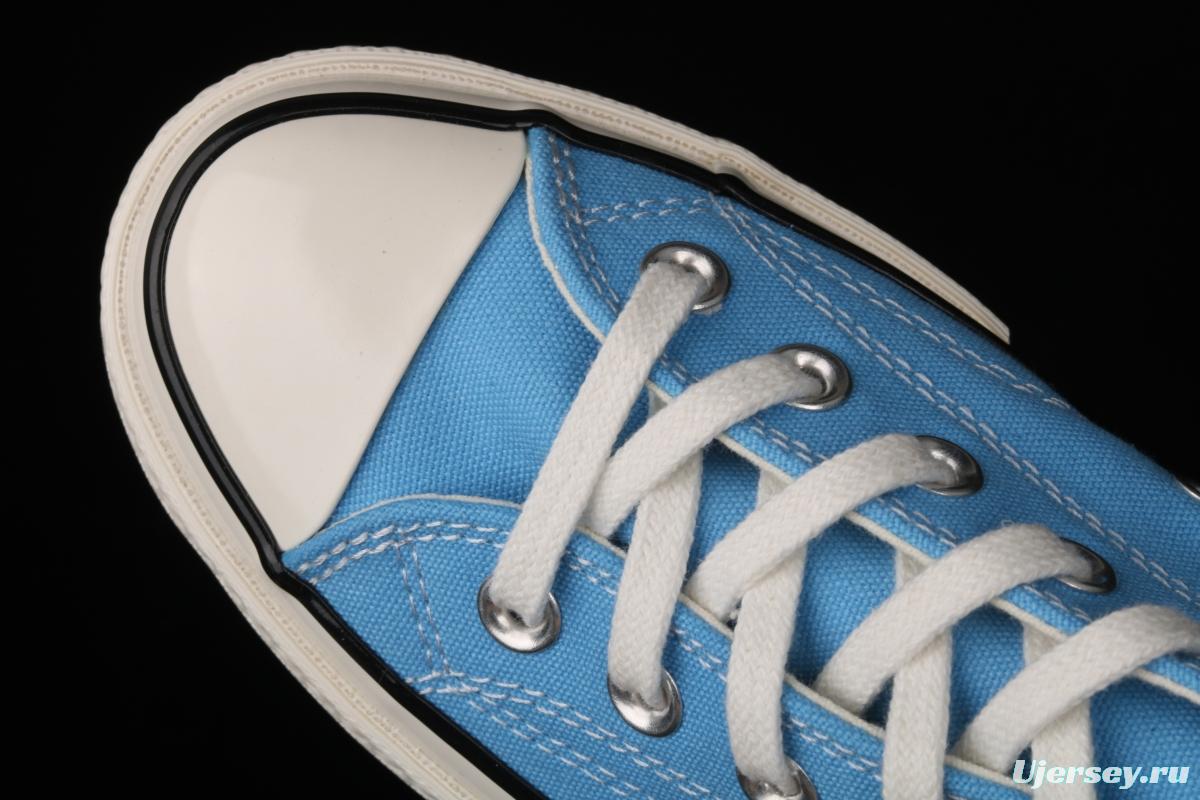 Converse Chuck 70s new spring color lake water blue matching low-top casual board shoes 171569C