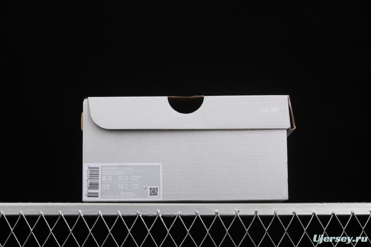 NIKE Air Force 1 low-top sports and leisure board shoes CZ0339-100