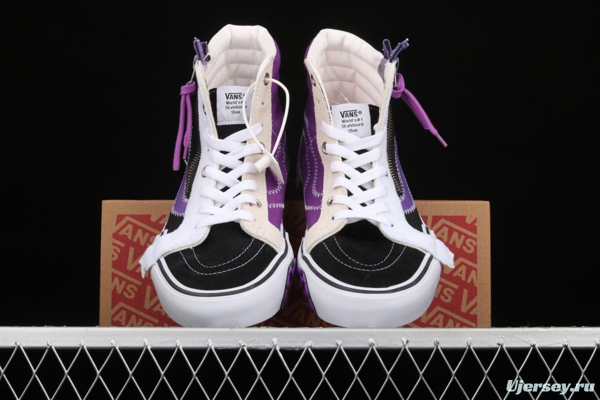 Vans SK8-Hi deconstructs 3. 0 spliced Vulcanized Board shoes VN0A3WM15F5