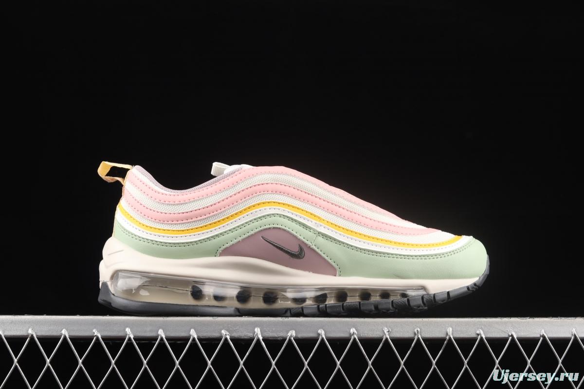 NIKE Air Max97 Pastel Macaron soft powder retro air cushion running shoes DH1594-001