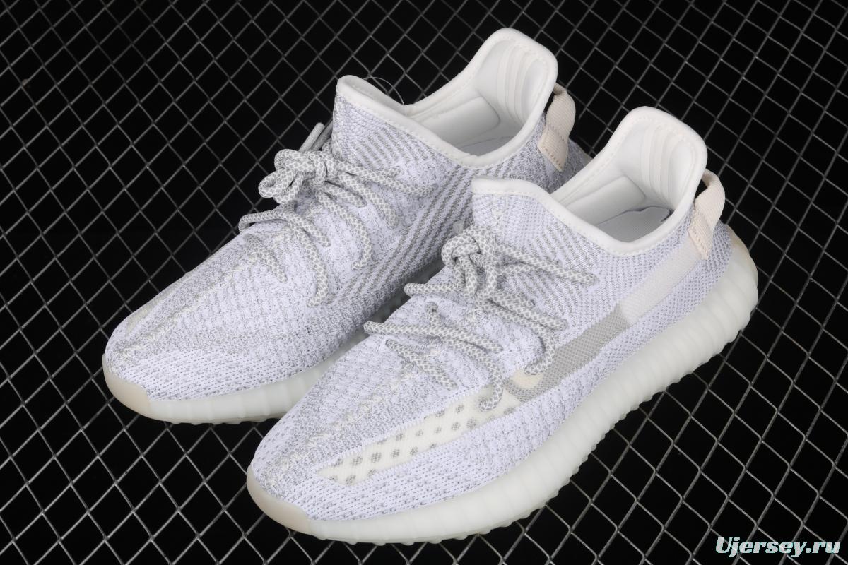 Adidas Yeezy Boost 350 V2 Static EF2367 Darth Coconut 350 second generation hollowed-out silk star BASF popcorn