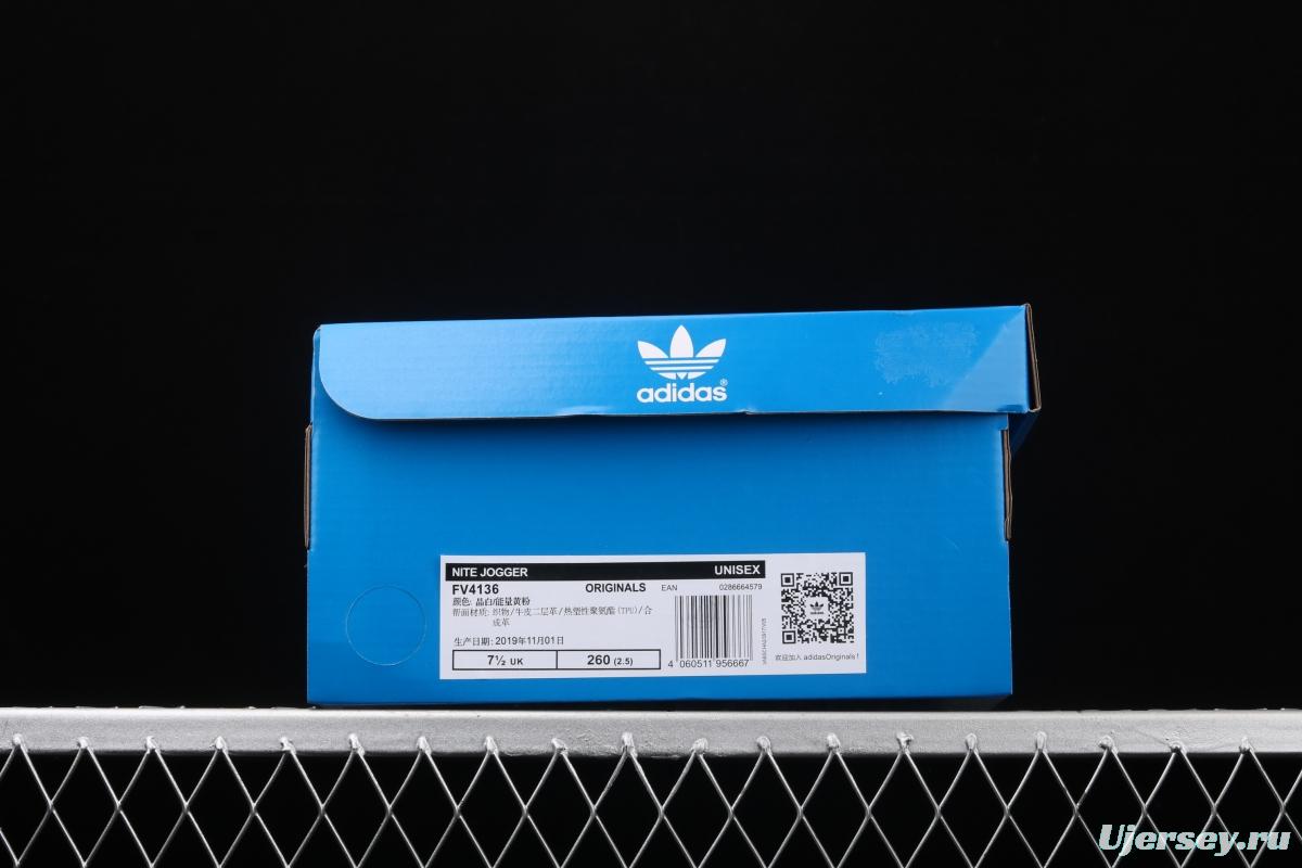 Adidas Nite Jogger 2019 Boost FV4136 3M reflective vintage running shoes