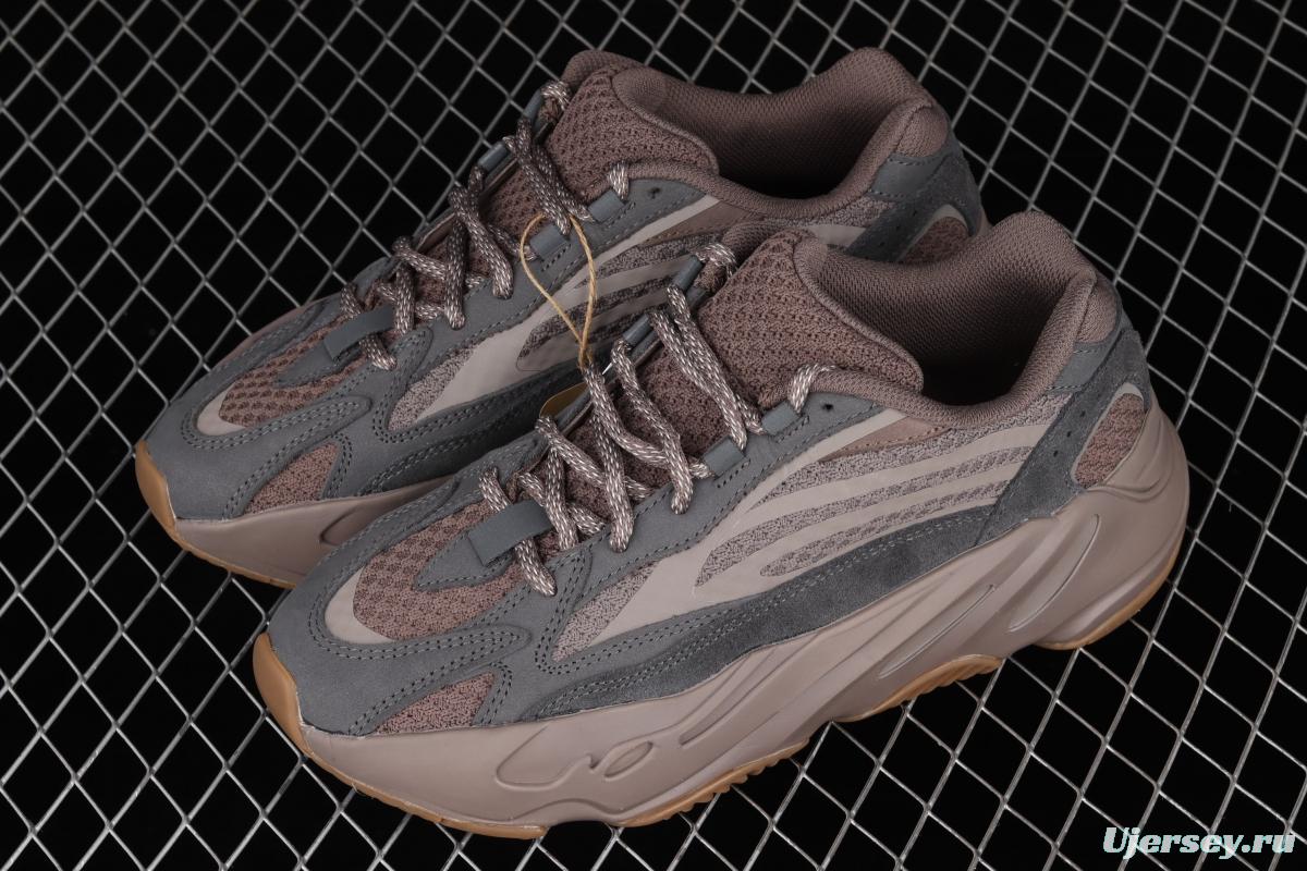 Adidas Yeezy Boost 700 Enflame Amber GZ0724 coconut 700black gray coconut 3M reflective running shoes BASF popcorn outsole