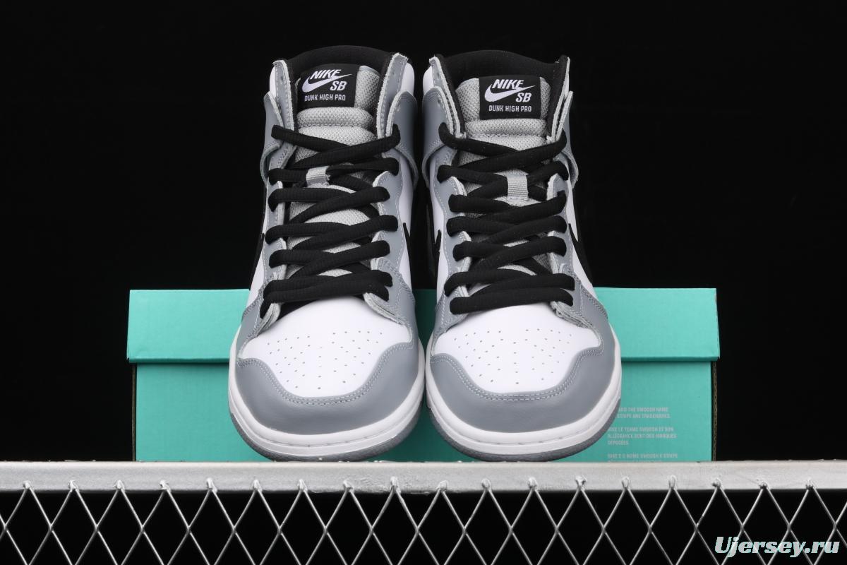 NIKE SB DUNK High Pro SB buckle rebound fashion casual board shoes 854851-006