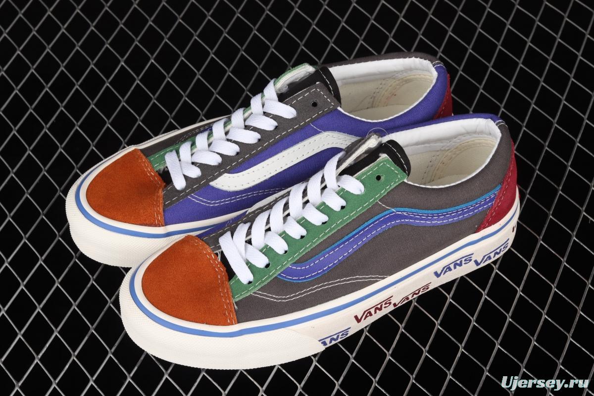 Vans Style 36 ice cream cream blue matching mandarin duck low upper board shoes VN0A54F66T7