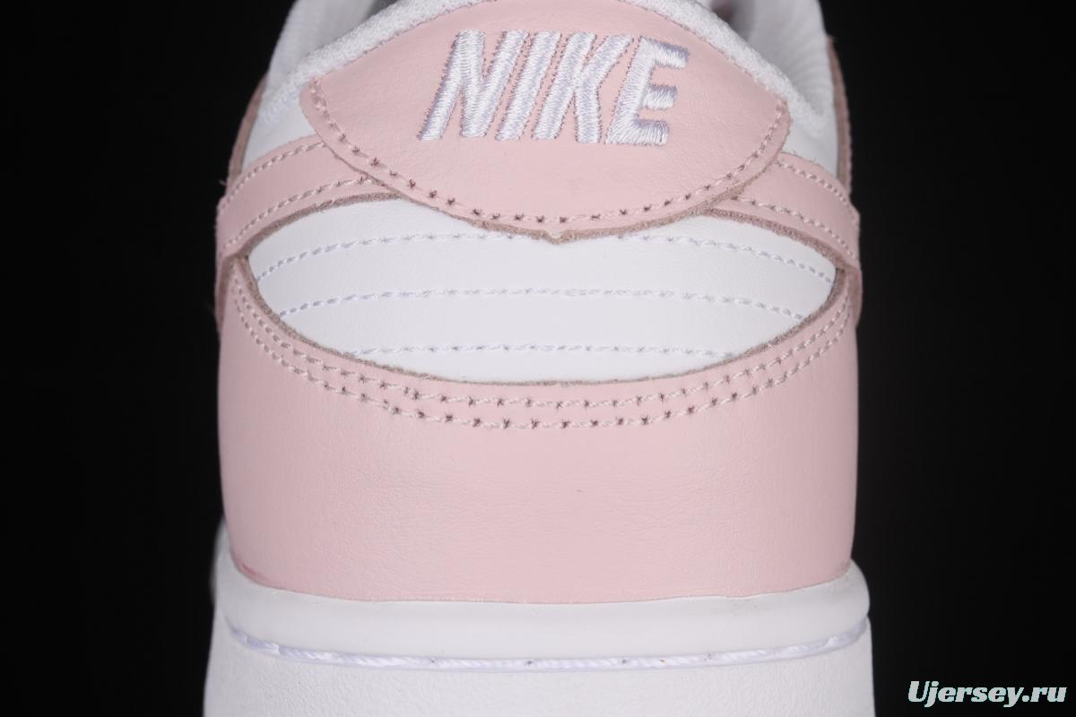 NIKE SB DUNK Low Move To Zero soft powder color SB buckle rebound fashion leisure board shoes DD1873-100