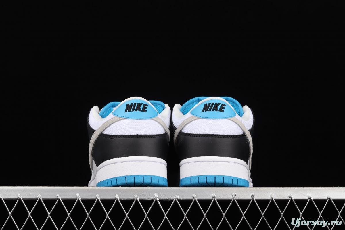 NIKE SB DUNK Low Prm laser blue color SB buckle rebound fashion casual board shoes BQ6817-101