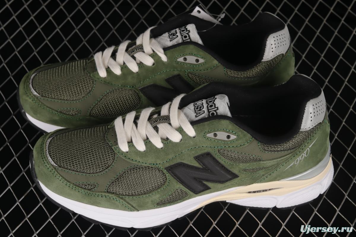 JJJJound x New Balance 990V3 Joint Classic Retro Casual Sports All-match Dad Running Shoes M990JD3