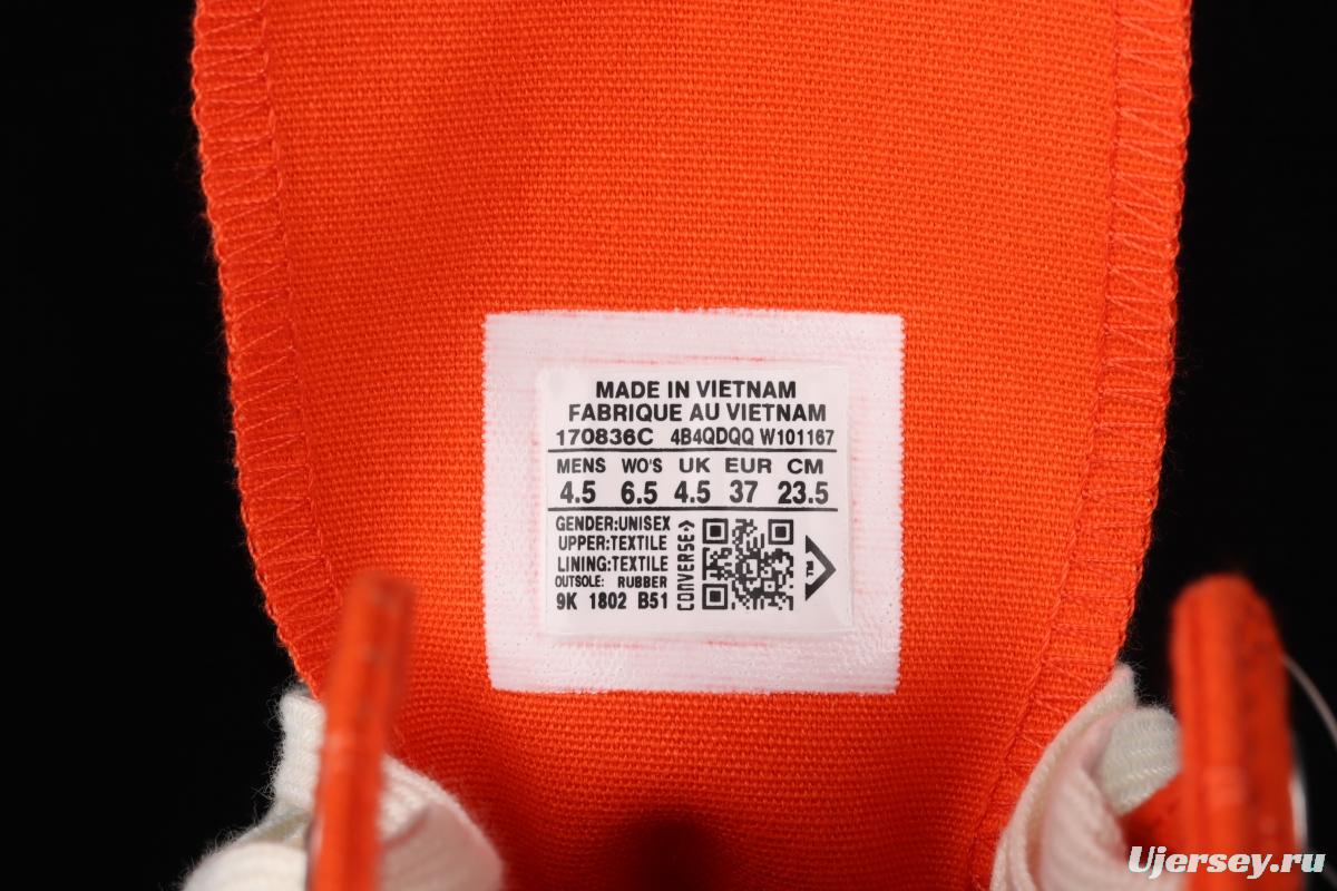Converse Chuck 70 2021 new Samsung standard splicing color high upper canvas shoes 170836C