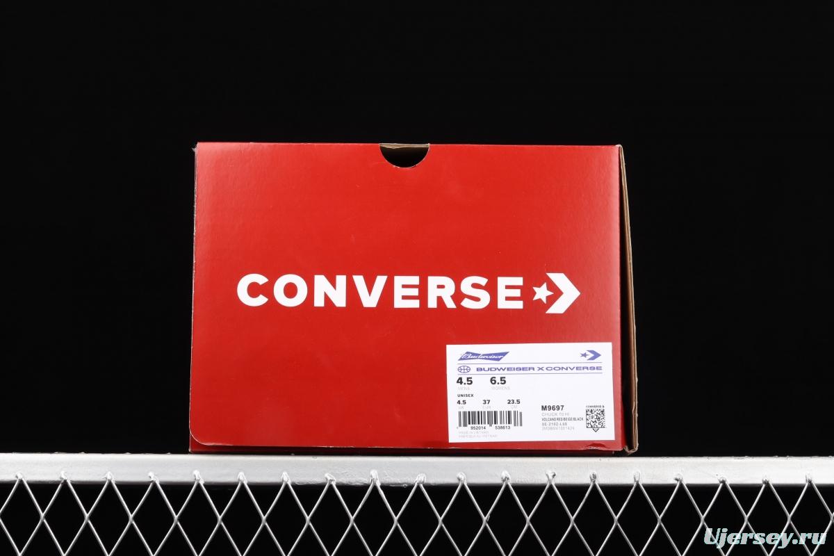 Budweiser x Converse Chuck 70 co-signed Budweiser limited edition couple canvas shoes M9697