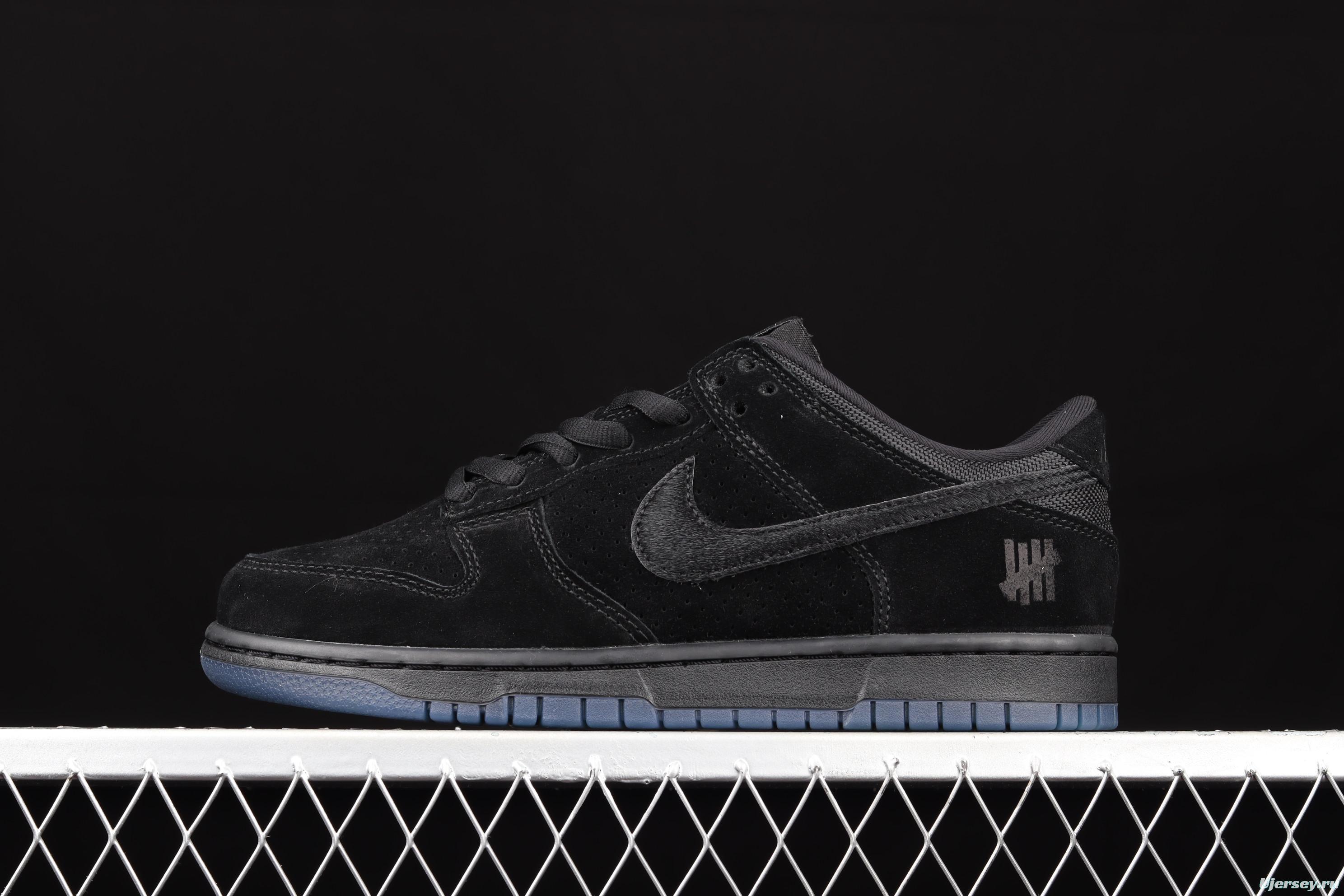 UNDFEATED x NIKE DUNK Low black soul color dunk series low-side leisure sports skateboard shoes DO9329-001