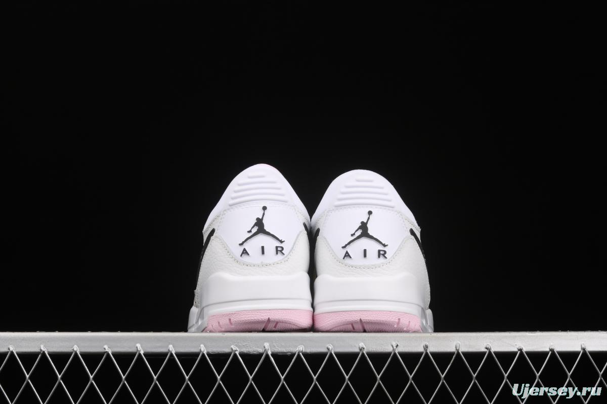 Air Jordan Legacy 312 Low girl powder color matching low-top basketball shoes AT4040-106