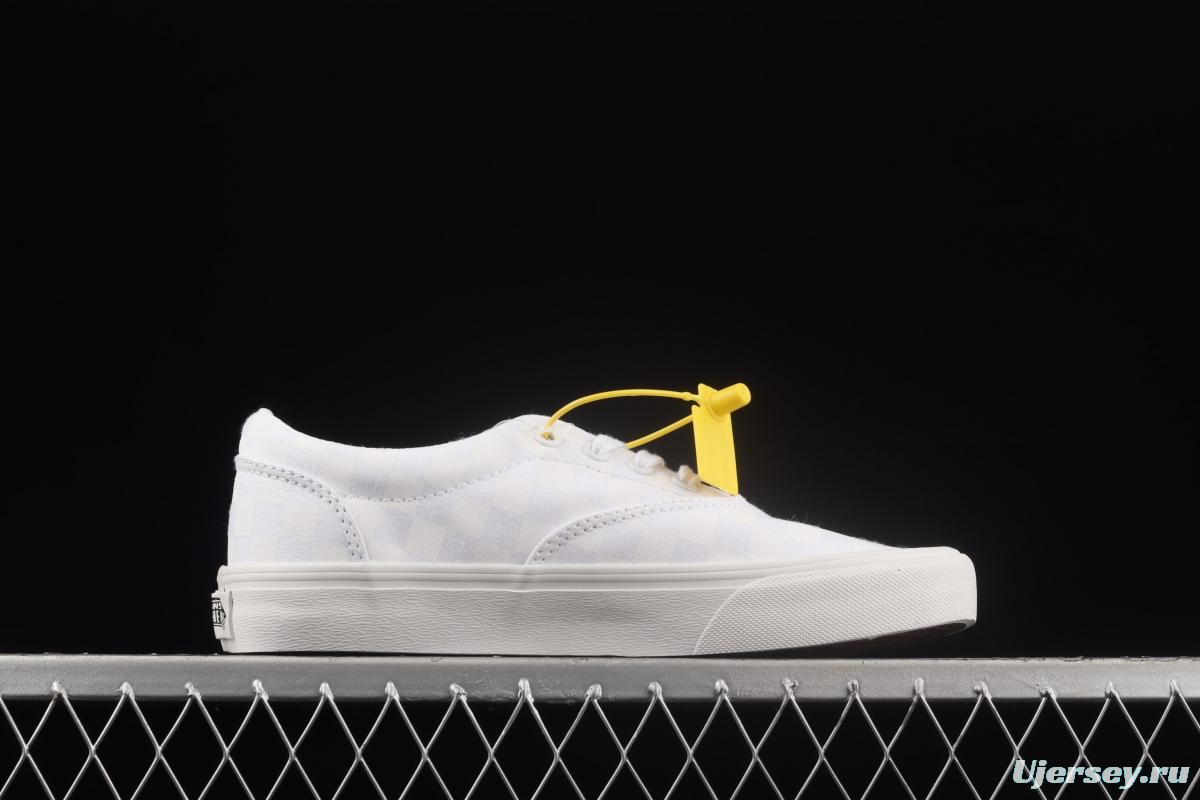 Vans Style 36 Milk White Chess Lattice low-top casual board shoes VN0A3WN3VEE