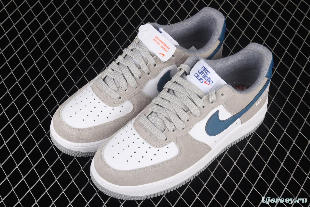 NIKE Air Force 1x 07 Low rice white blue hook low top casual board shoes DH7568-001