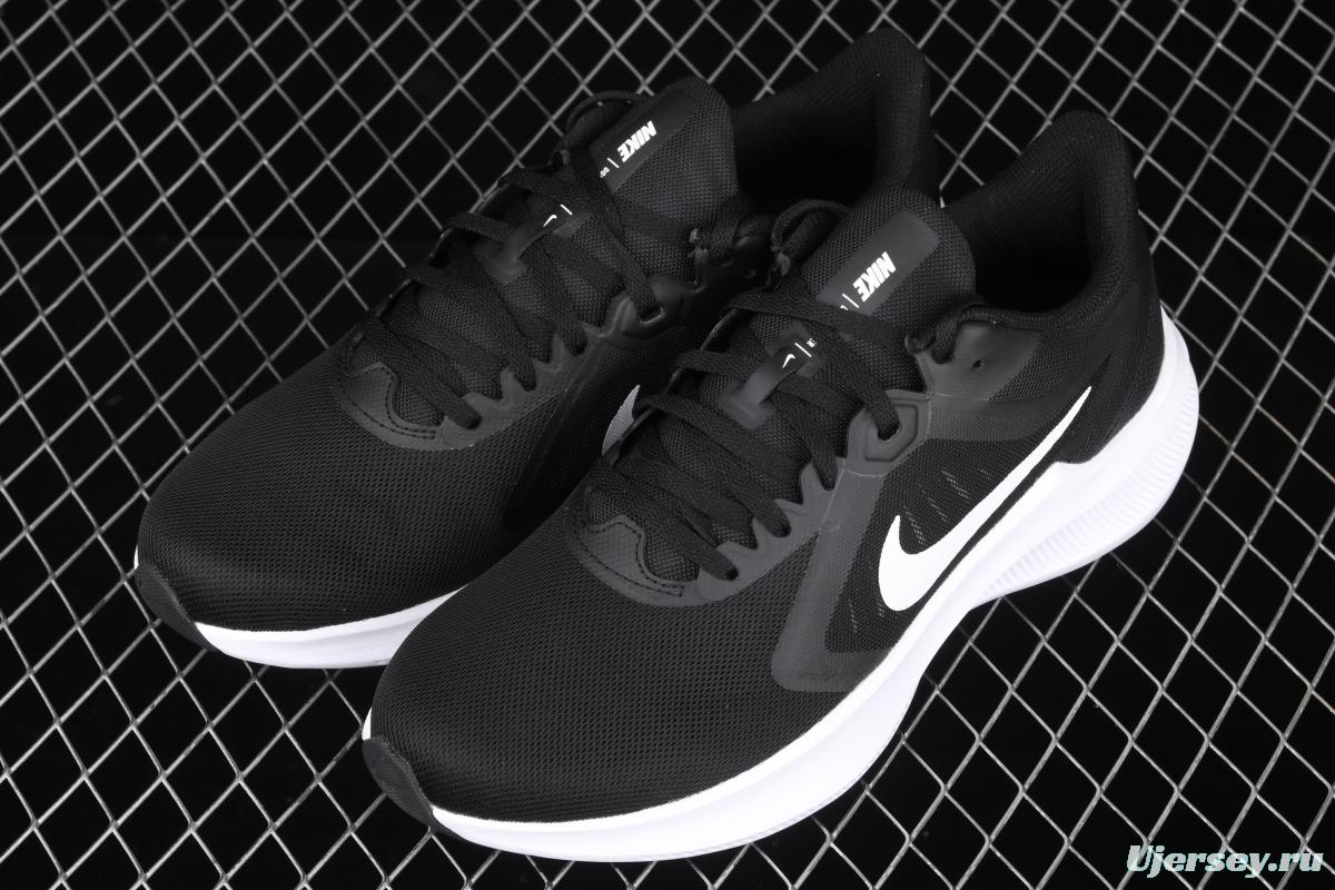 NIKE DownShifter 10-pin eye breathable slow shock fast running shoes CI9981-004