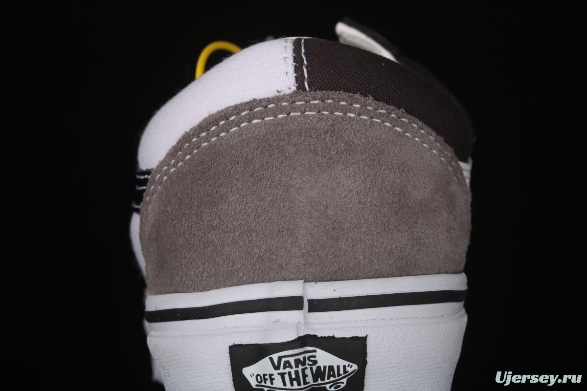 Vans Old Skool Vance black, white and gray color low-side vulcanized canvas casual shoes VN0A4BVAK10