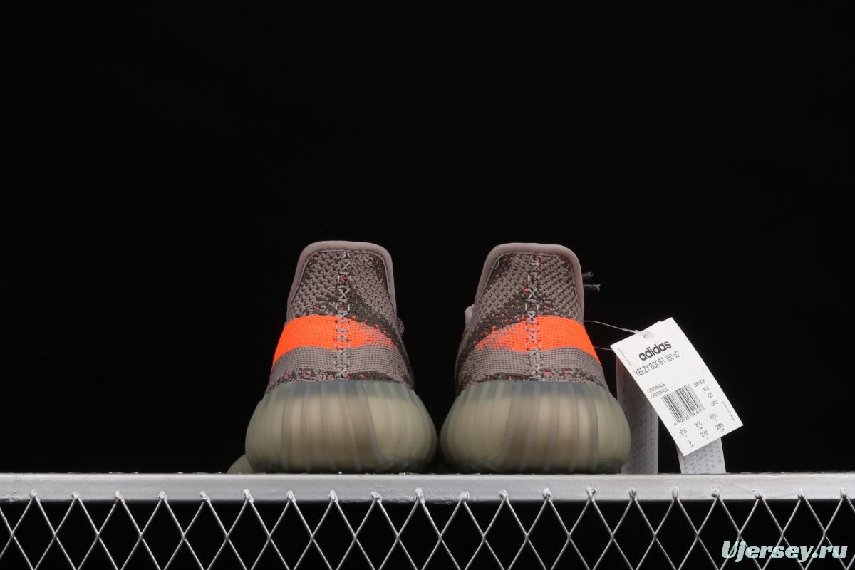 Adidas Yeezy 350V2 Real Boost Basf BB1826 das coconut 350 second generation gray orange BASF popcorn