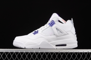 Air Jordan 4 Court Purple White and Purple CT8527-115