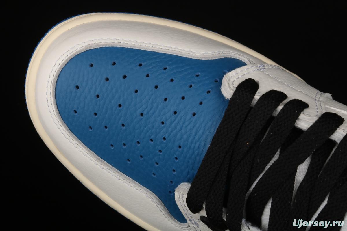 Travis Scott x Air Jordan 1 High OG Lightning inverted tick DH3227-105