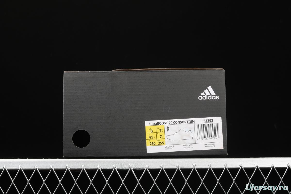 Adidas Ultra Boost 20 Consortium EE4393 North America limits 2019 new sports casual running shoes