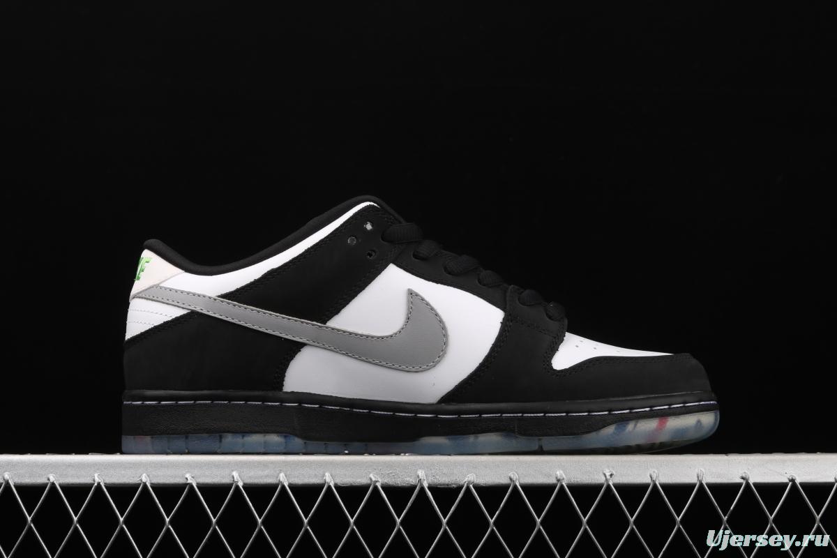 Jeff Staple x NIKE SB DUNK Low Pigeon 3.0Black and White Panda Pigeon low side Classic Leisure Sports Board shoes BV1310-013 