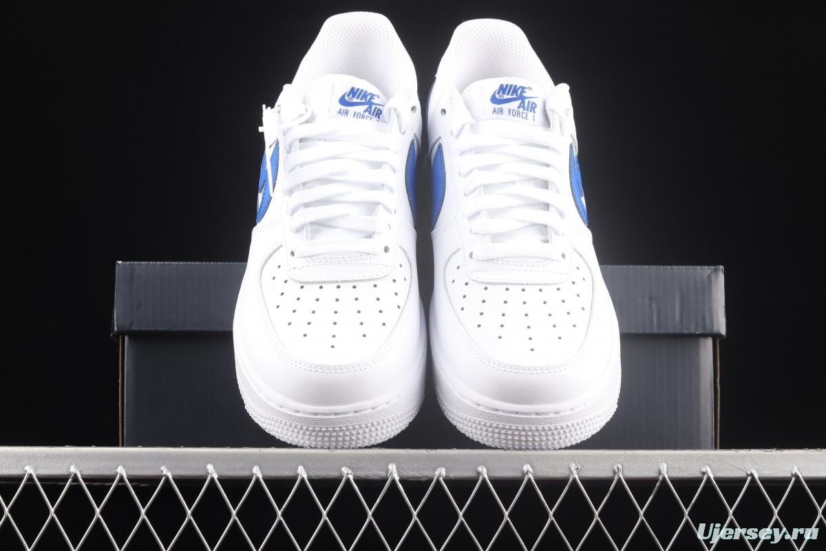 NIKE Air Force 1: 07 Low deconstructs Big Blue Hook low-top Leisure Board shoes DR0143-100