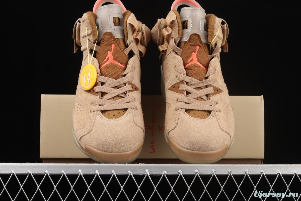 Travis Scott x Air Jordan 6 British Khaki khaki DH0690-200