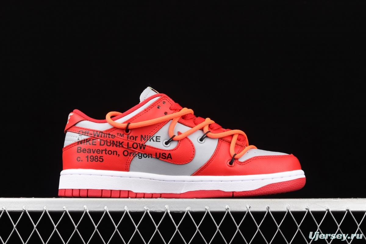 OFF-White x Futura x DUNK OW joint name board shoes CT0856-600