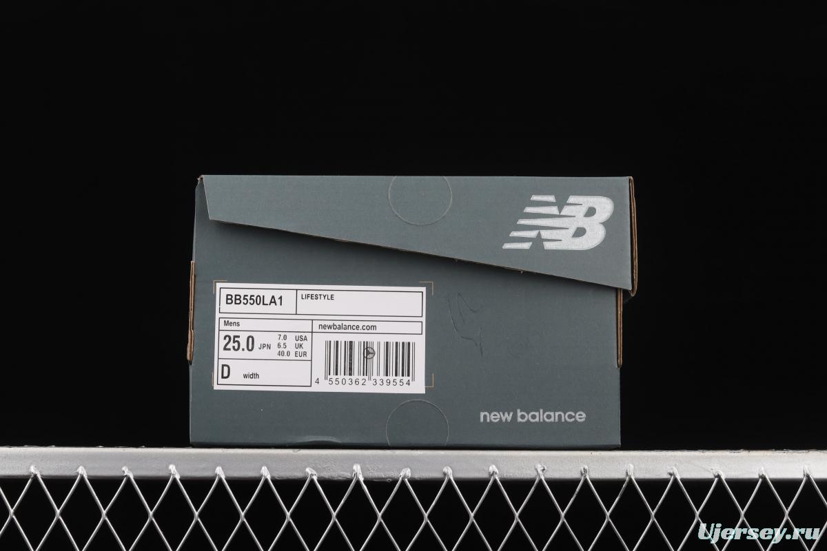 New Balance BB550 series new balanced leather neutral casual running shoes BB550LA1