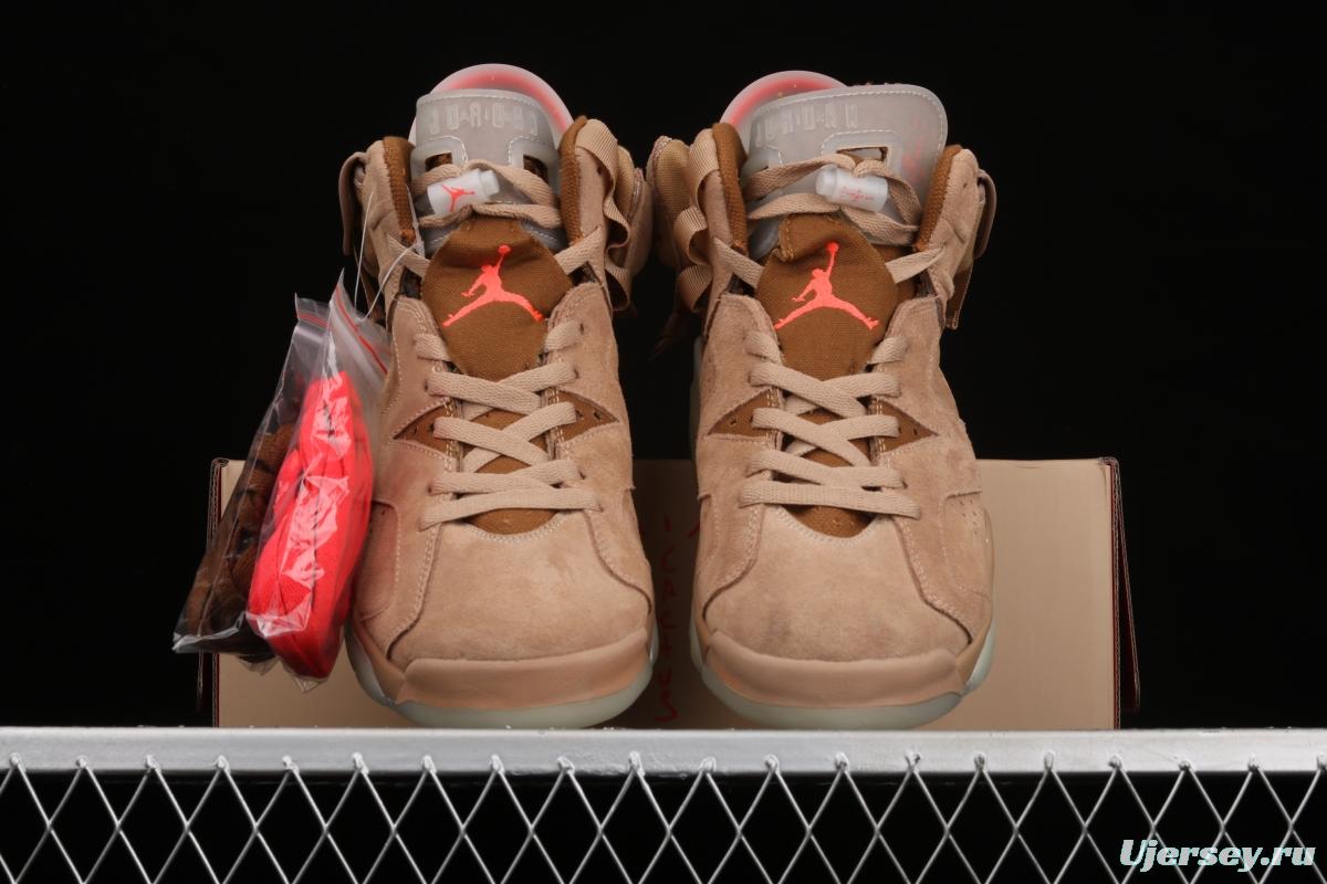 Travis Scott x Air Jordan 6 British Khaki khaki DH0690-200