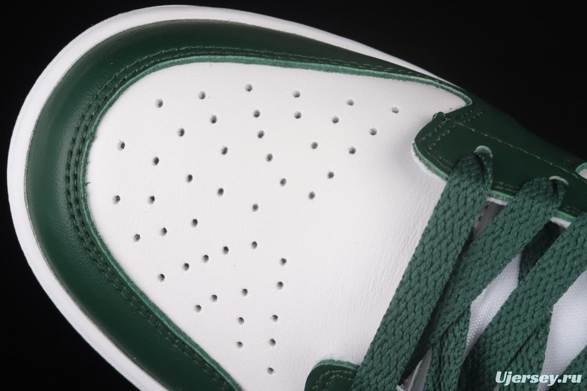 NIKE SB DUNK Low Team Green Michigan White and Green Slam Dunk Series low side Leisure Sports Skateboard shoes DD1391-101