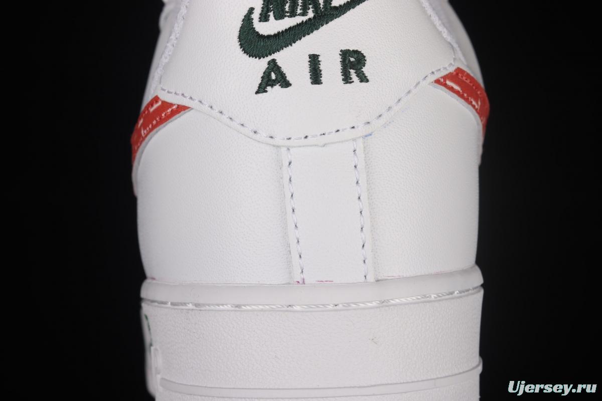 NIKE Air Force 11607 Low Christmas themed low-top casual board shoes CW2288-111,