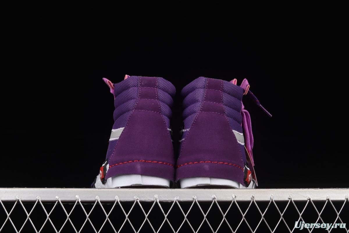 Vans Vault Sk8-Hi Reissue Ca deconstructionism high-top canvas vulcanized shoes VN0A3WM1YUW