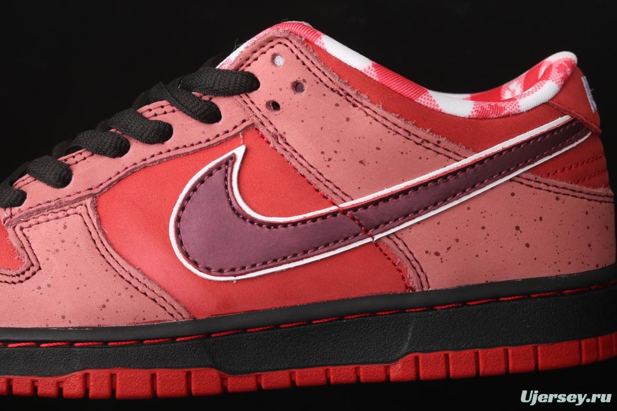 Concepts x NIKE DUNK Low Pro SB Red Lobster red lobster with full head layer 313170-661