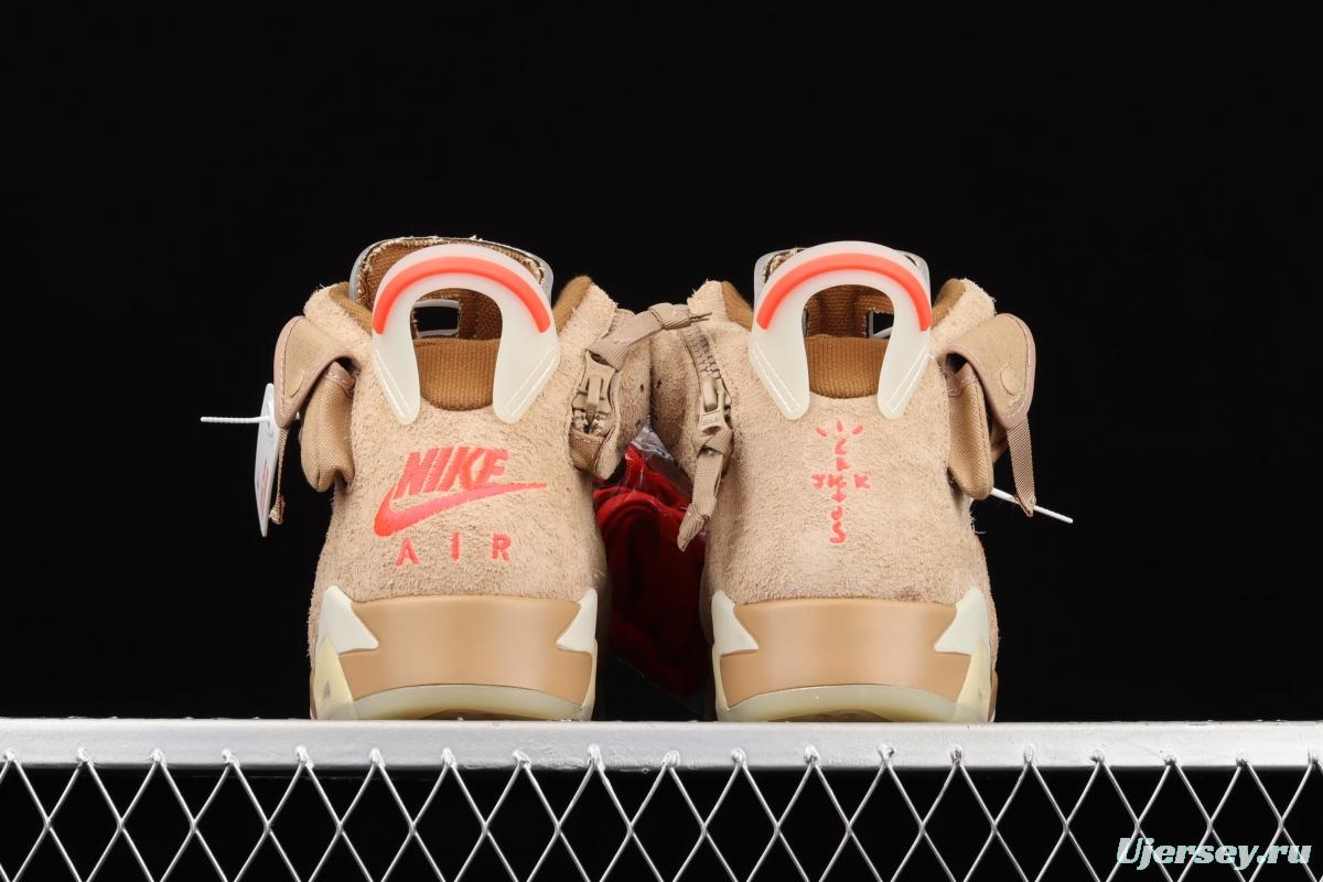 Travis Scott x Air Jordan 6 British Khaki khaki DH0690-200