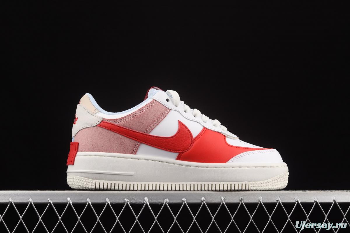 NIKE Air Force 1 ShAdidasow light weight heightened low-top 100-top board shoes CI0919-108