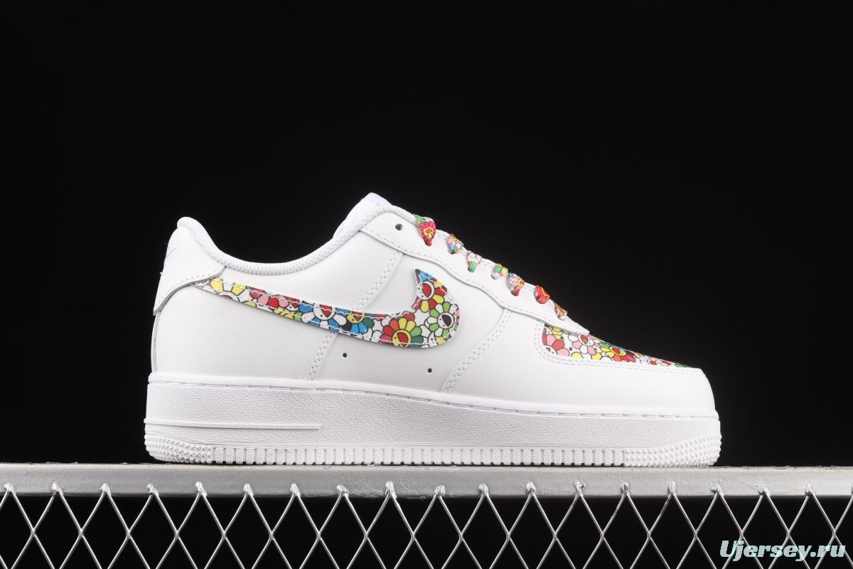 Takashi Murakami x NIKE Air Forece 11607 Low Takashi Murakami's low-top casual board shoes CW2288-111,