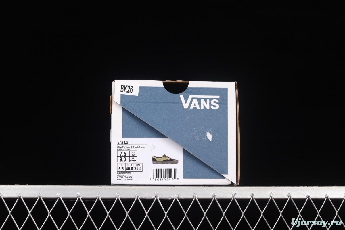 Goodhod x Vault OG Era LX olive green low-top casual canvas shoes VN0A3CXN8CT