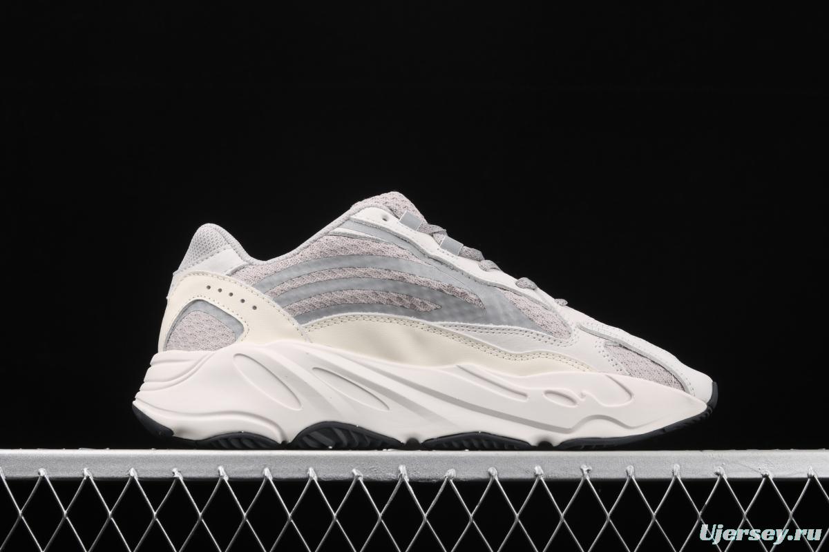 Adidas Yeezy Boost 700Static EF2829 Kanye coconut 700gray coconut 3M reflective running shoes BASF popcorn