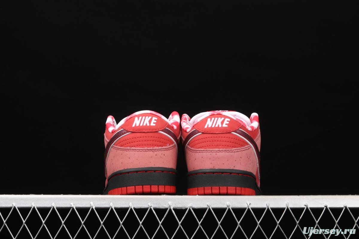 Concepts x NIKE DUNK Low Pro SB Red Lobster red lobster with full head layer 313170-661