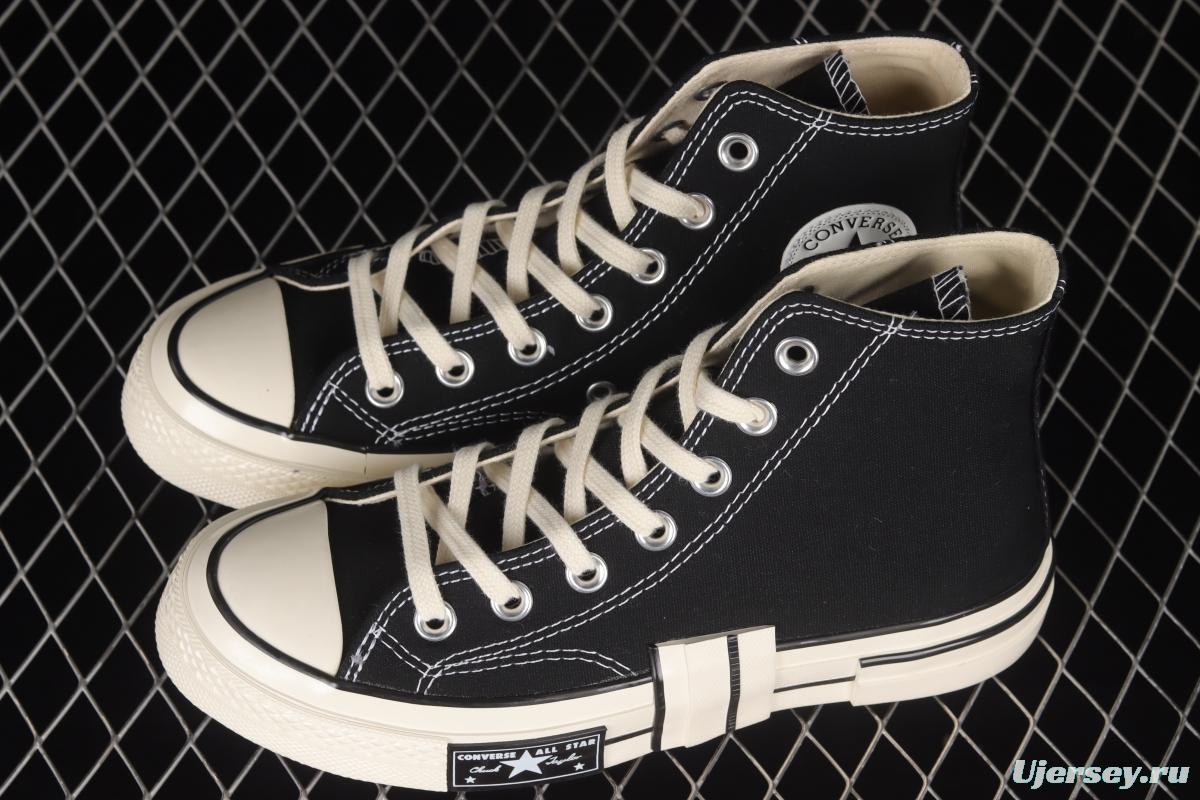 Converse 1970s x Rubber Patchwork latest rubber deconstruction series high-top sneakers AO2113C