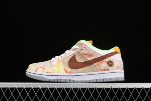 NIKE SB DUNK Low CNY joint style Chinese mandarin duck tie-dyed low-top skateboard shoes CV1628-800