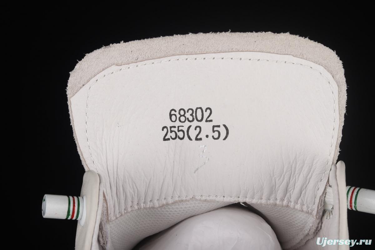 Gucci Screener GG High-Top Sneaker double G embossed leisure shoes series leisure board shoes 02JPO68302