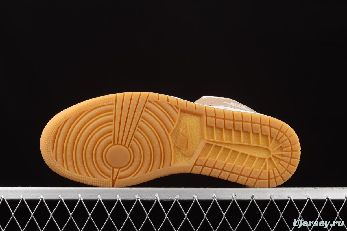 Air Jordan 1 Mid cultural basketball shoes 554724-271