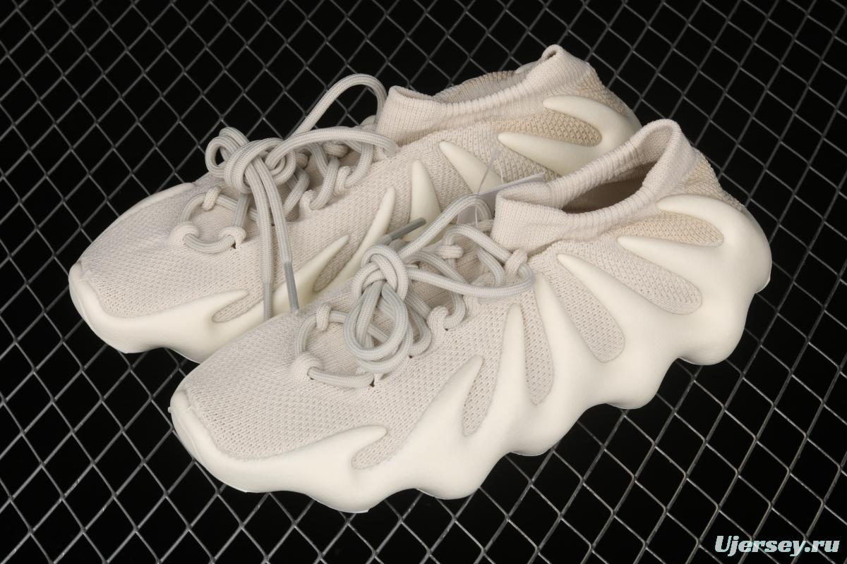 Adidas Yeezy 450 Cloud White H68038 Darth Justin Bieber the same beige white knitted sock shoes