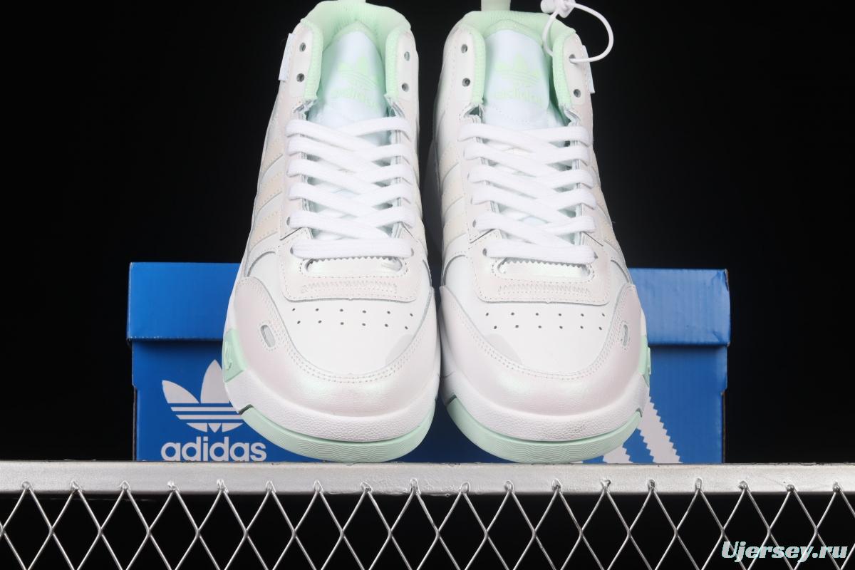 Adidas Post UP GX2490 Darth clover middle top casual basketball shoes