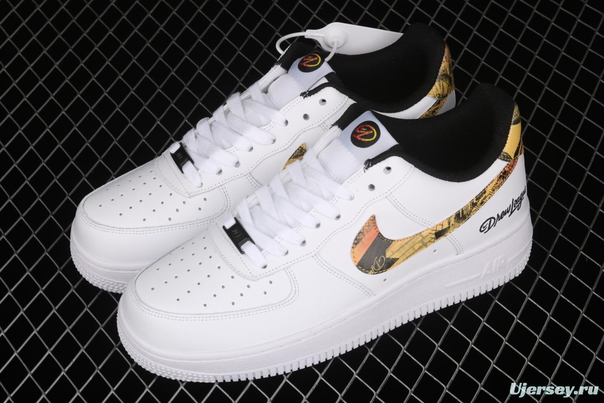 NIKE Air Force 1x07 low-top casual board shoes DM7578-100