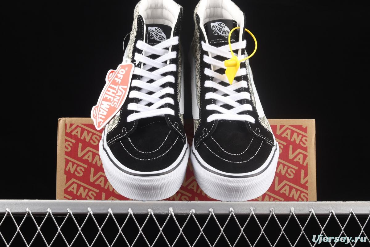Vans Sk8-Hi Vance Bear Biscuit High Top Leisure Board shoes VN0A4BV8BCM